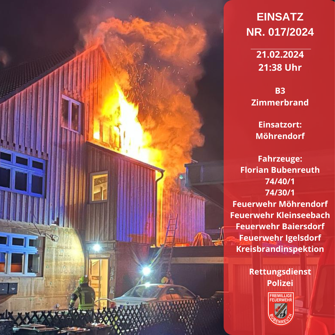 Brandeinsatz Brandeinsatz